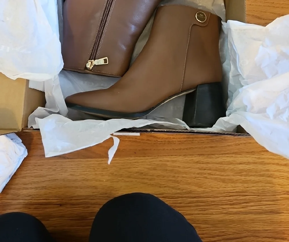 COACH Women's Brown Ankle Boots - Picture 6 of 6